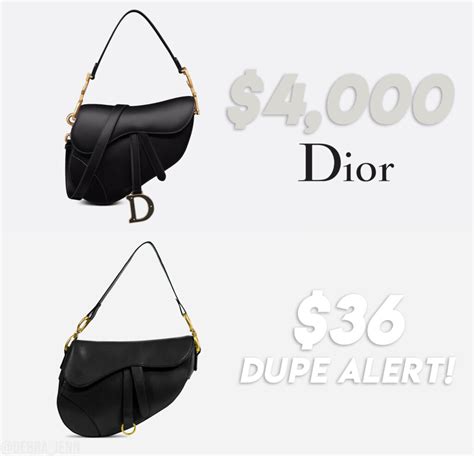 dior bag dupes amazon|best Dior saddle bag dupe.